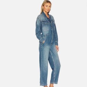 NWOT Free People Townes Jumpsuit in High Noon sz XS